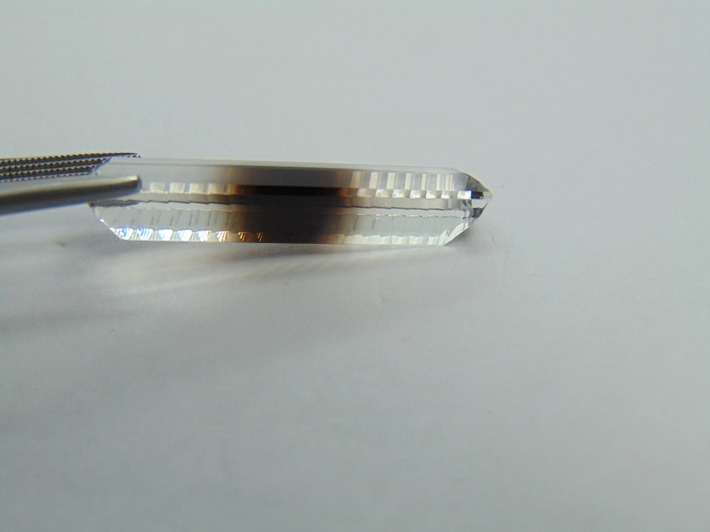 14,60ct Quartzo Bicolor 32x9mm