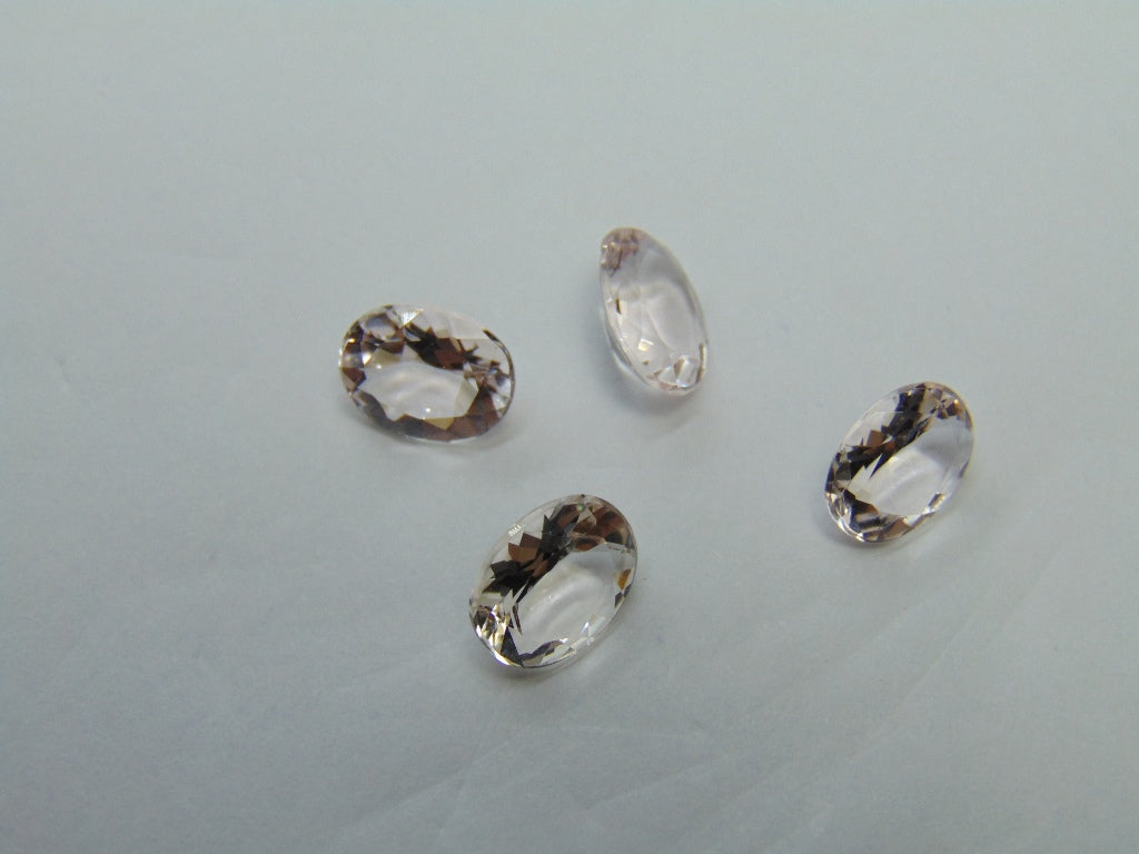 6,08 ct Morganite calibrado 9x7mm