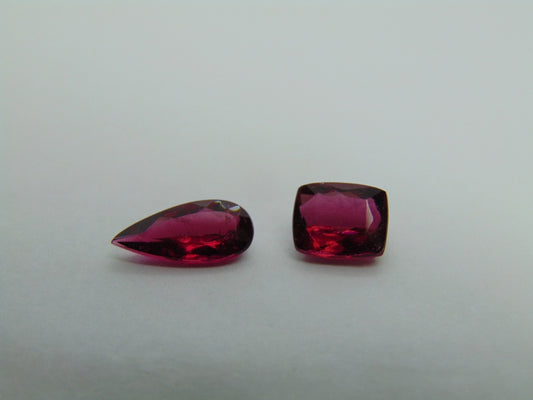 Rubelita 5,35ct 12x5mm 8x7mm