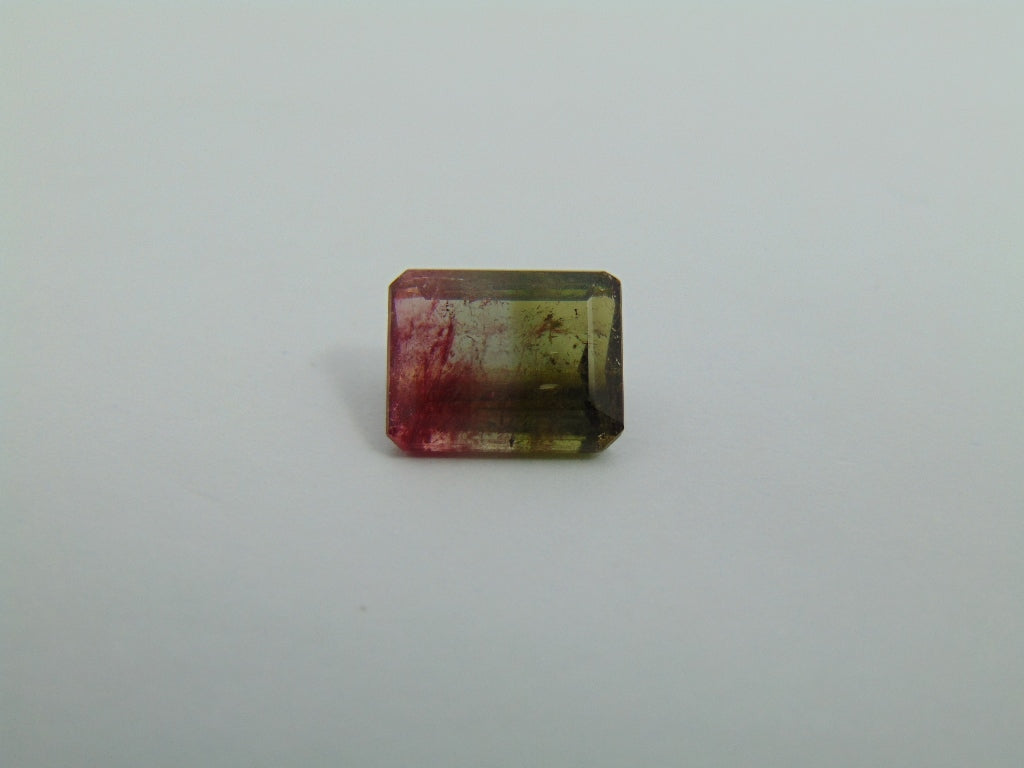 4.70ct Tourmaline bicolor 11x9mm
