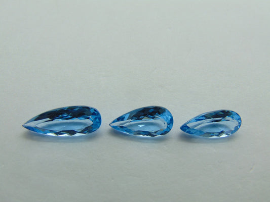 8,30 cts Topázio (Azul Suíço)