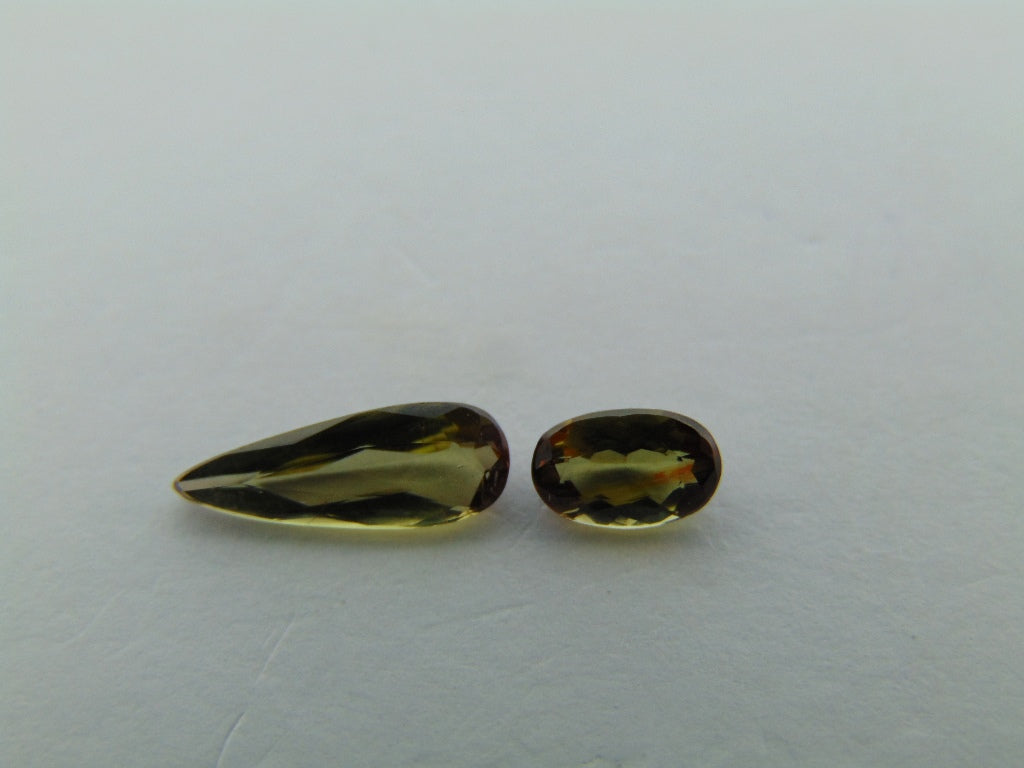 1.04ct Andaluzita 11x4mm 6x4mm