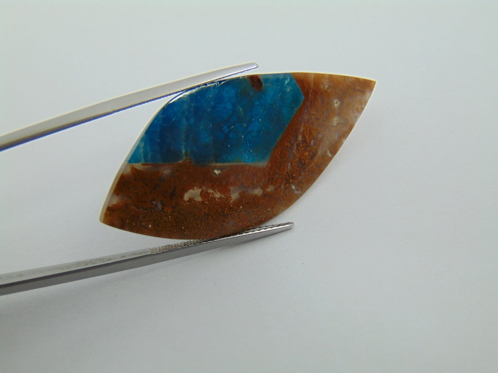 26.70cts Jasper with Apatite