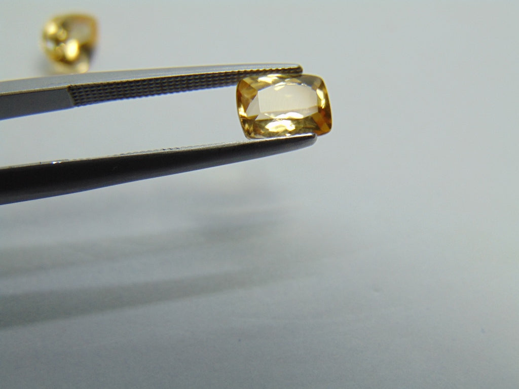 Topázio Imperial 3,20ct 9x6mm 7x5mm