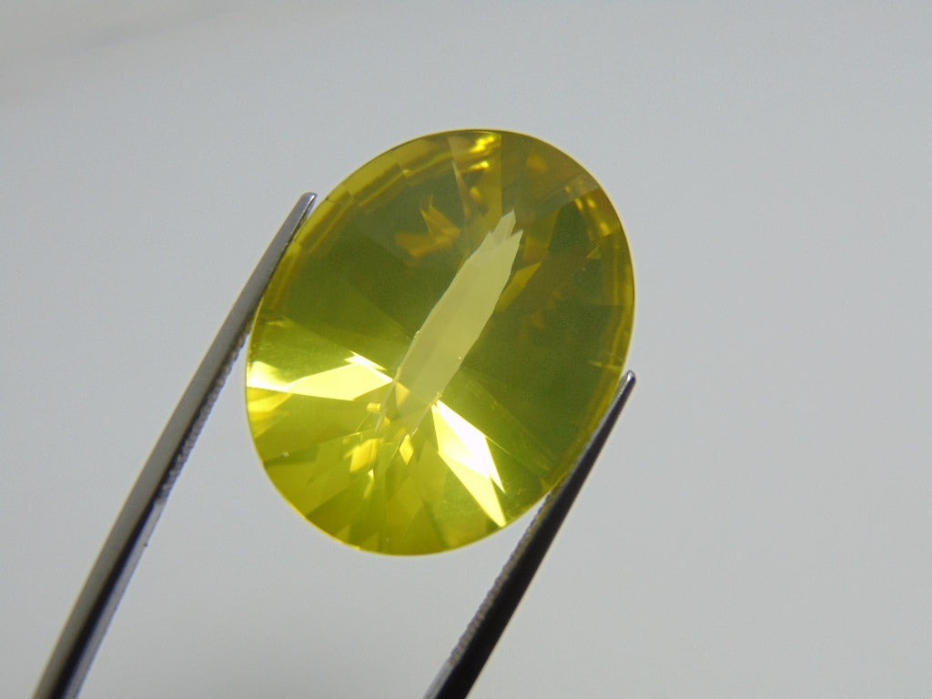31.10ct Green Gold 26x20mm