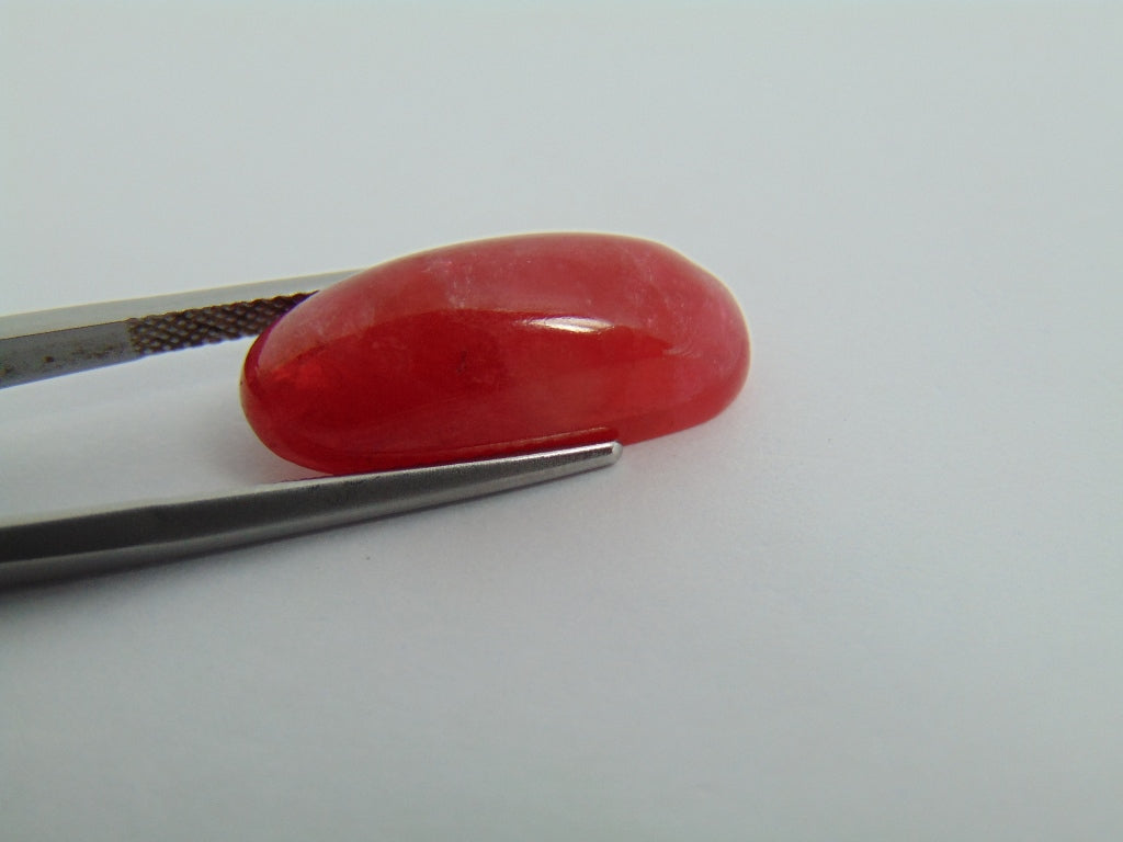 16.99ct Rhodonite Cabochon 22x9mm