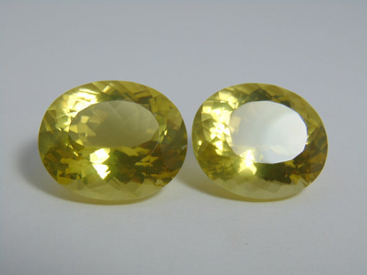 Par de ouro verde 67 quilates 24x10mm