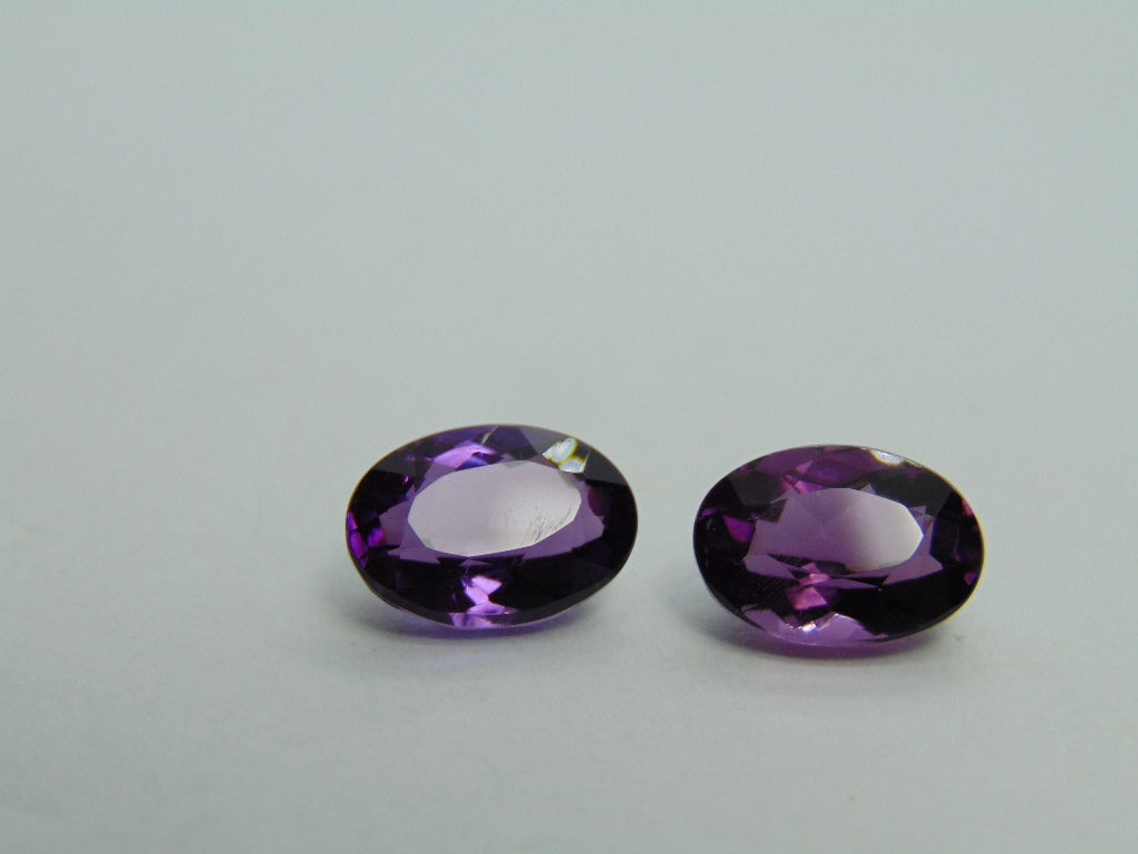9.15cts Amethyst (Pair)