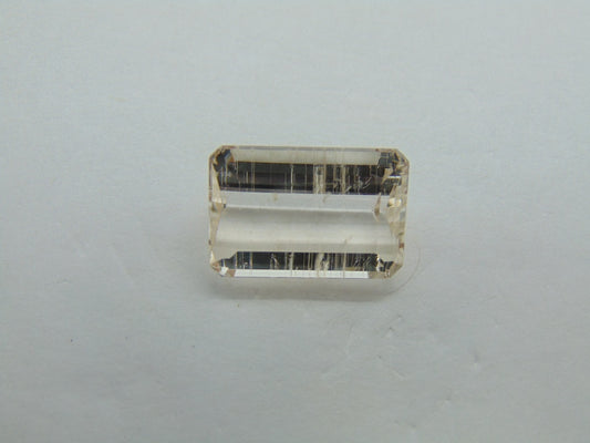 13.10ct Morganite With Needles 17x12mm