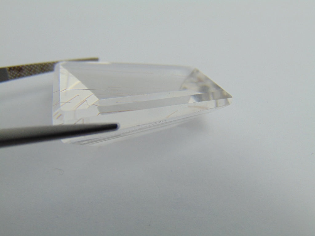 Inclusão de quartzo 68ct 30x30x14mm