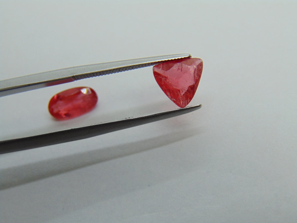 Rodonita 2,15ct 9x5mm 8mm