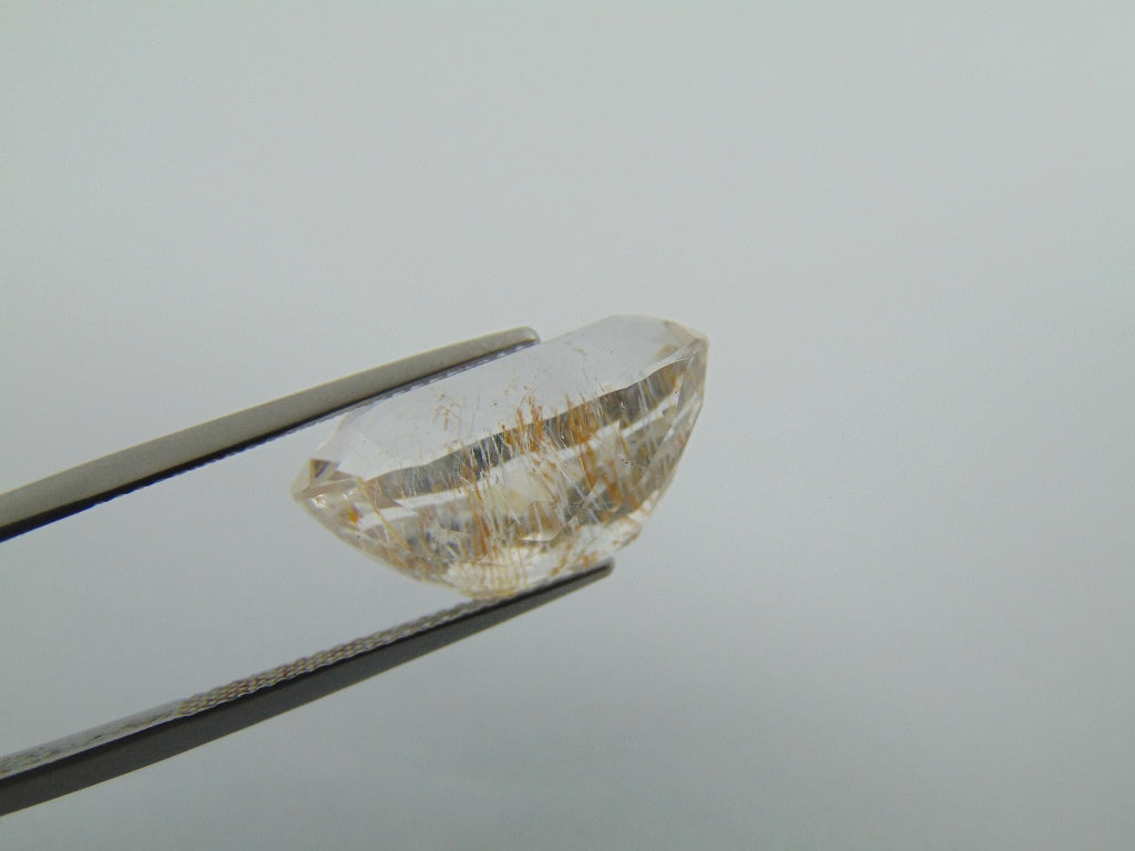 21.50ct Topaz With Golden Rutile