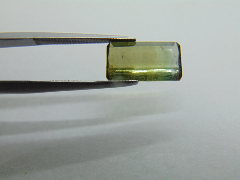 3.75ct Tourmaline Bicolor 13x7mm