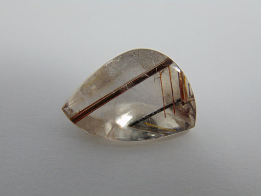 Inclusão de quartzo 24,80ct 25x18mm