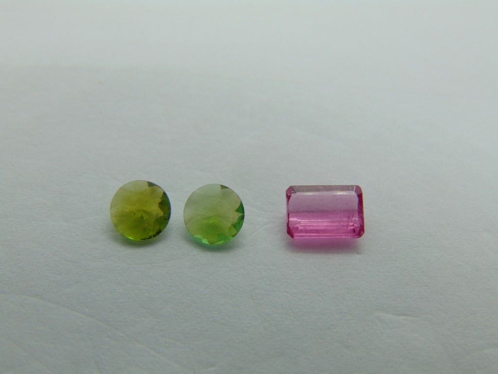 1.40ct Tourmaline Set 5mm 6x4mm