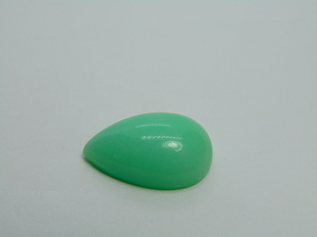Crisoprásio Cabochão 15,45ct 21x14mm