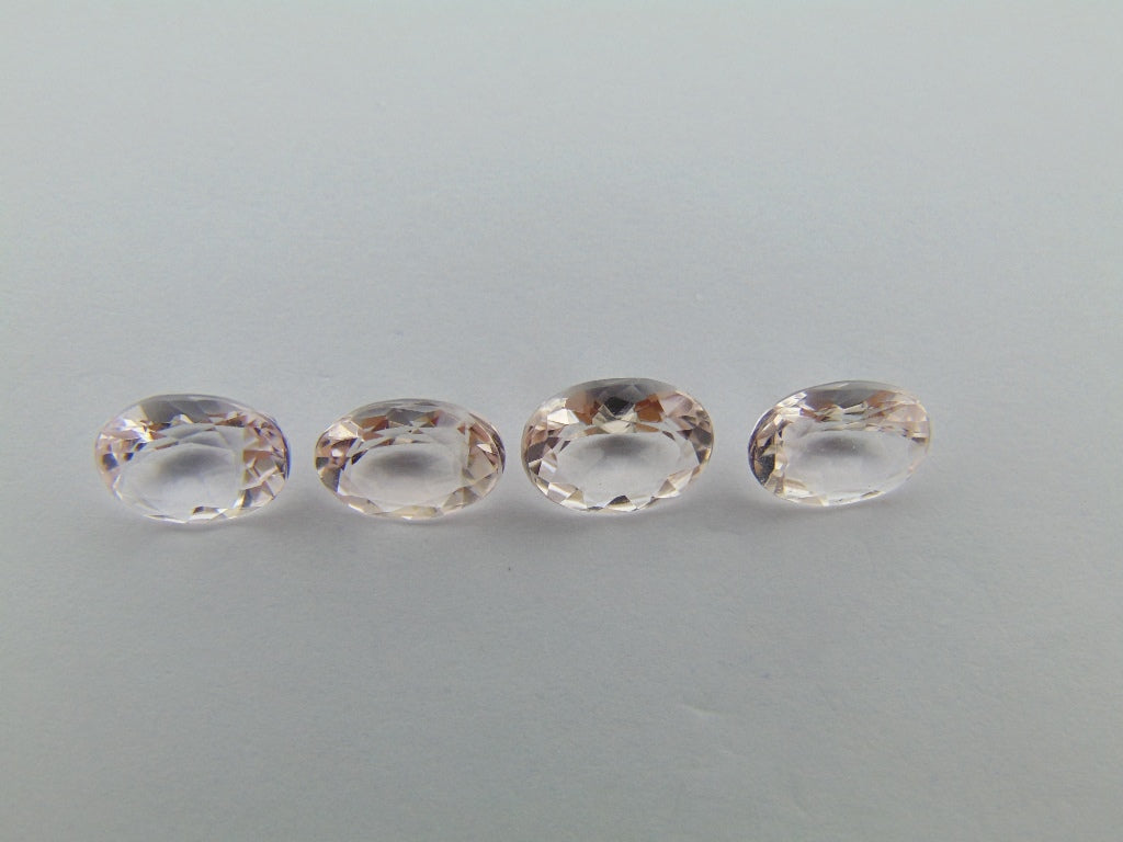 Morganita 4,20ct calibrada 8x6mm