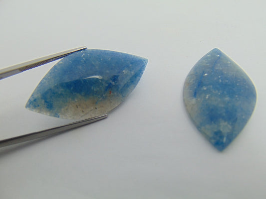 43.80ct Troilita Par 38x19mm