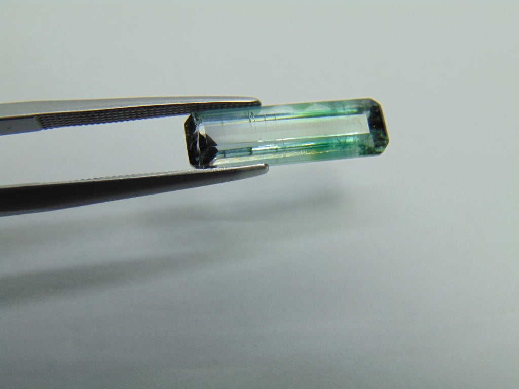 Turmalina Bicolor 3,15ct 17x5mm