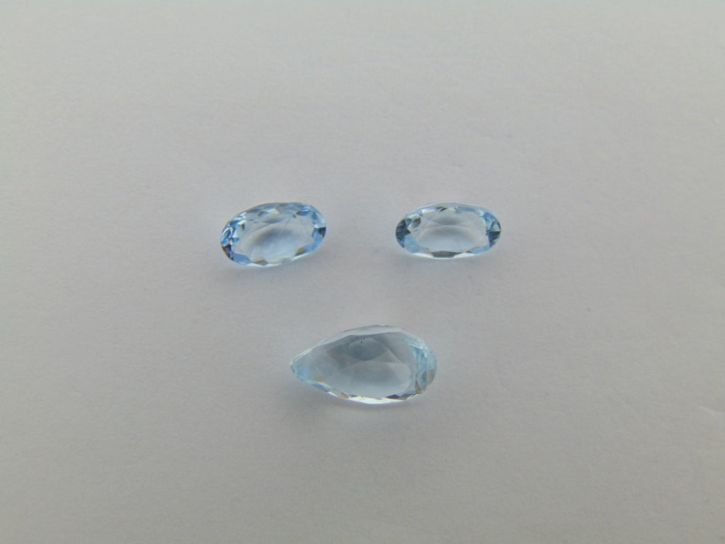 1.80ct Aquamarine Set