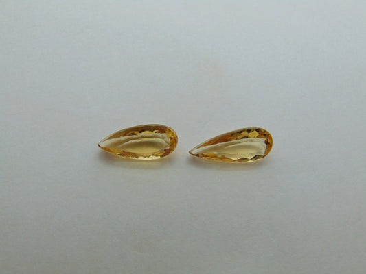 3,09ct Berilo 13x6mm 12x6mm