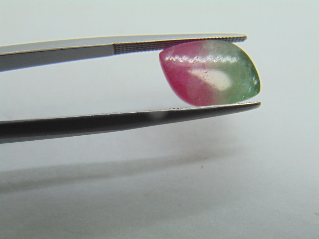 6ct Tourmaline Tricolor 14x9mm