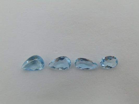 Água-marinha de 2,90 cts