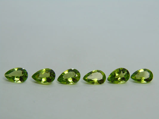 7,85ct Peridot Calibrado 9x6mm