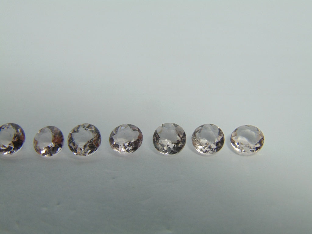 5,40ct Morganita calibrada 6mm