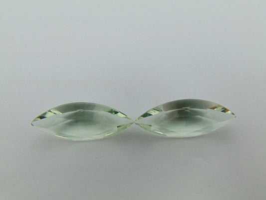 Par Prasiolita 11ct 21x9mm