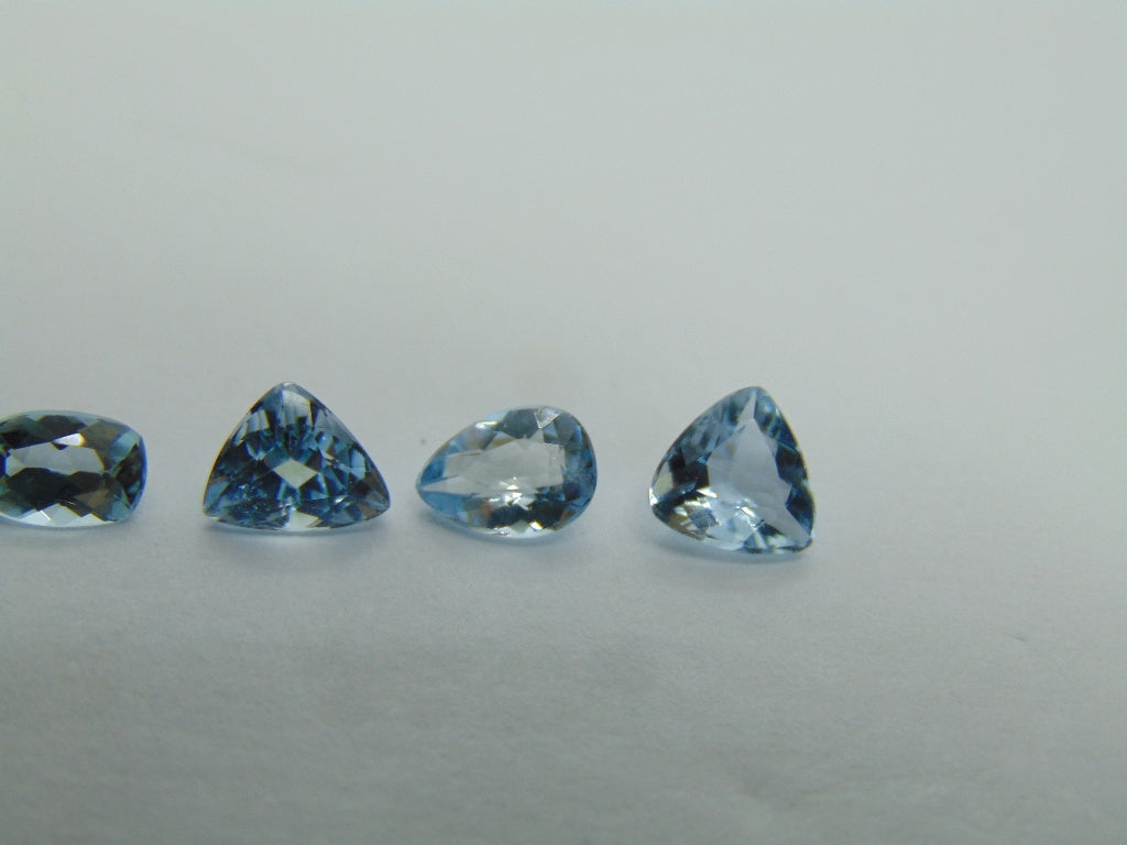 2,74 quilates de água-marinha