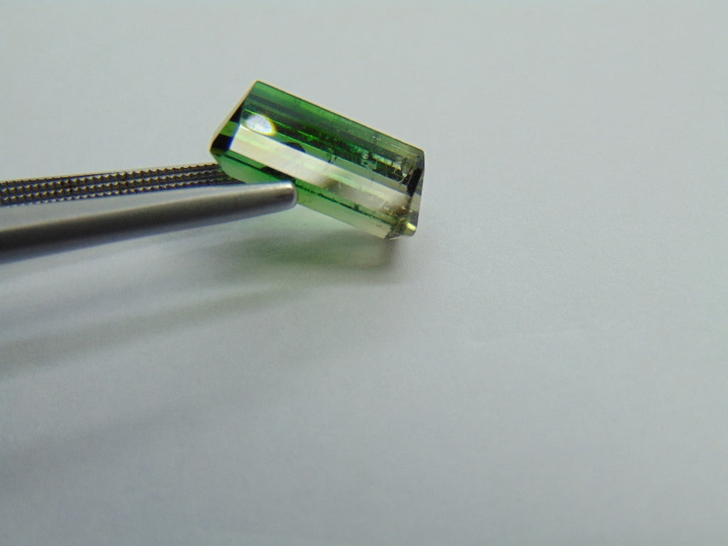 4.60ct Tourmaline Bicolor 13x6mm