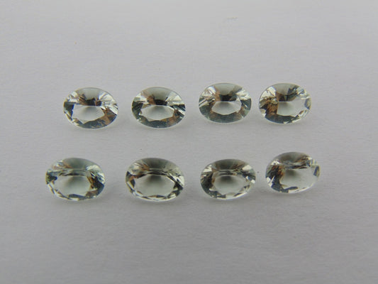 Prasiolita de 9,80 cts (calibrado)