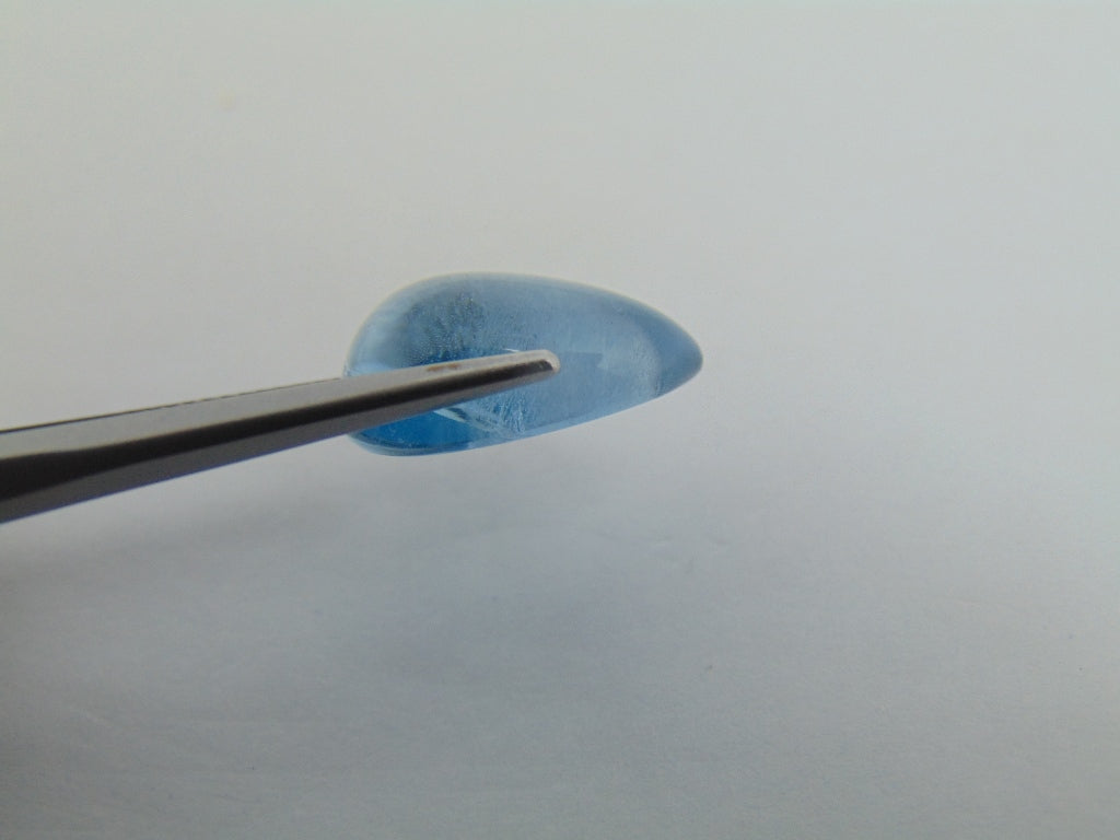 10,05 ct Aquamarine Cabochon 16x12mm