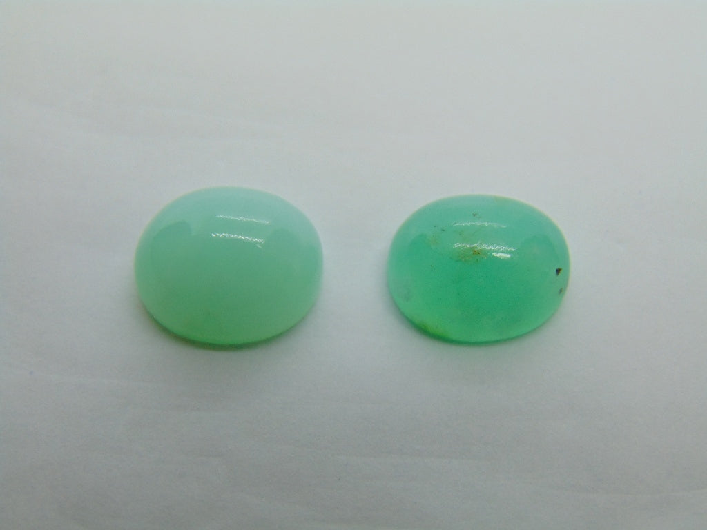 18,80ct Crisoprásio Cabochão 14x12mm