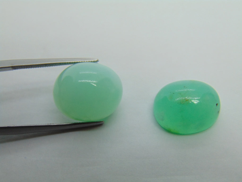 18,80ct Crisoprásio Cabochão 14x12mm