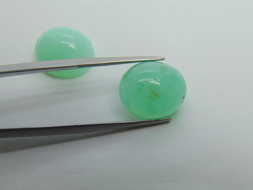 18,80ct Crisoprásio Cabochão 14x12mm