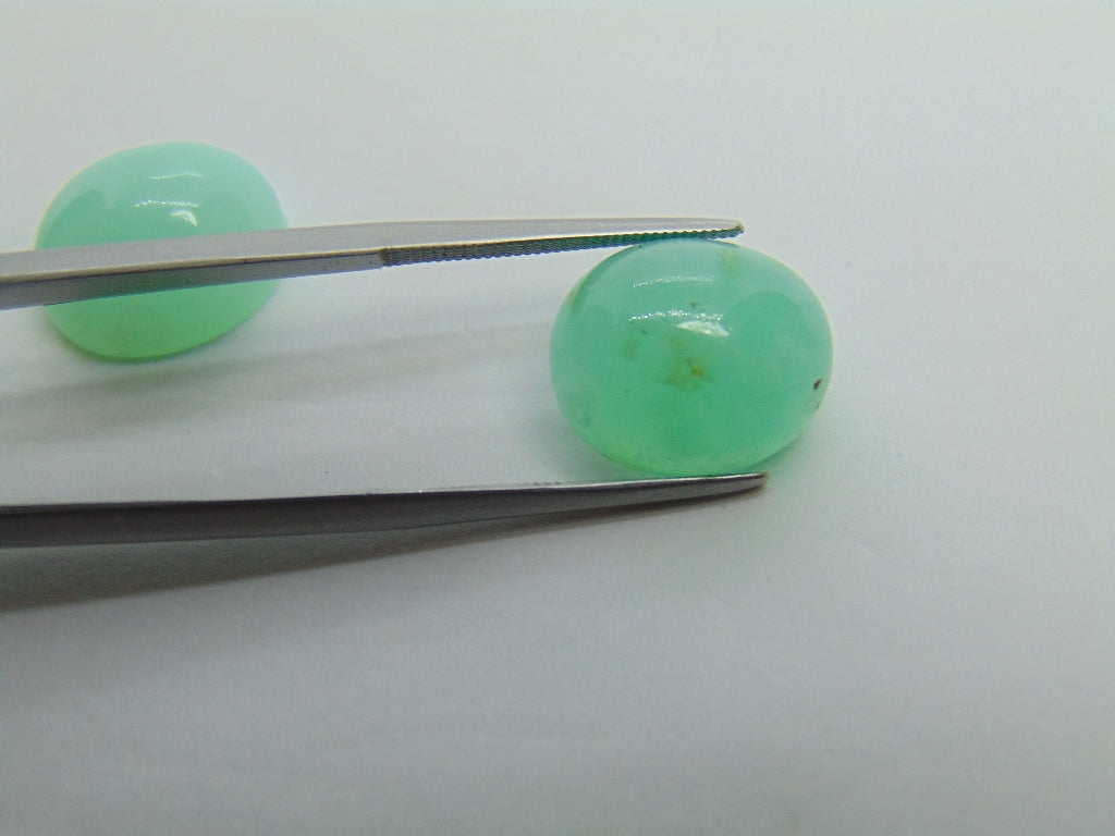 18,80ct Crisoprásio Cabochão 14x12mm