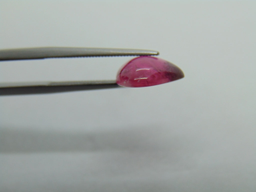 3.80ct Tourmaline Bicolor 12x11mm