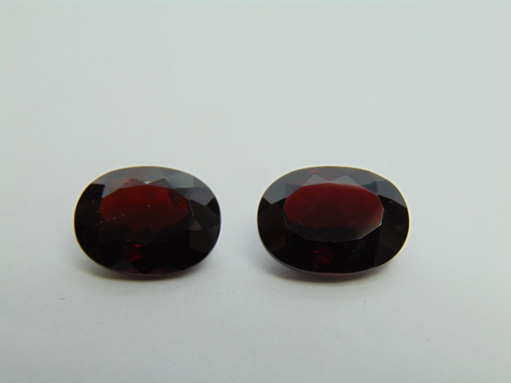 Par de Granadas 22ct 15x11mm