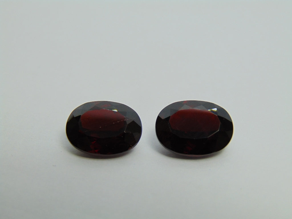 Par de Granadas 22ct 15x11mm