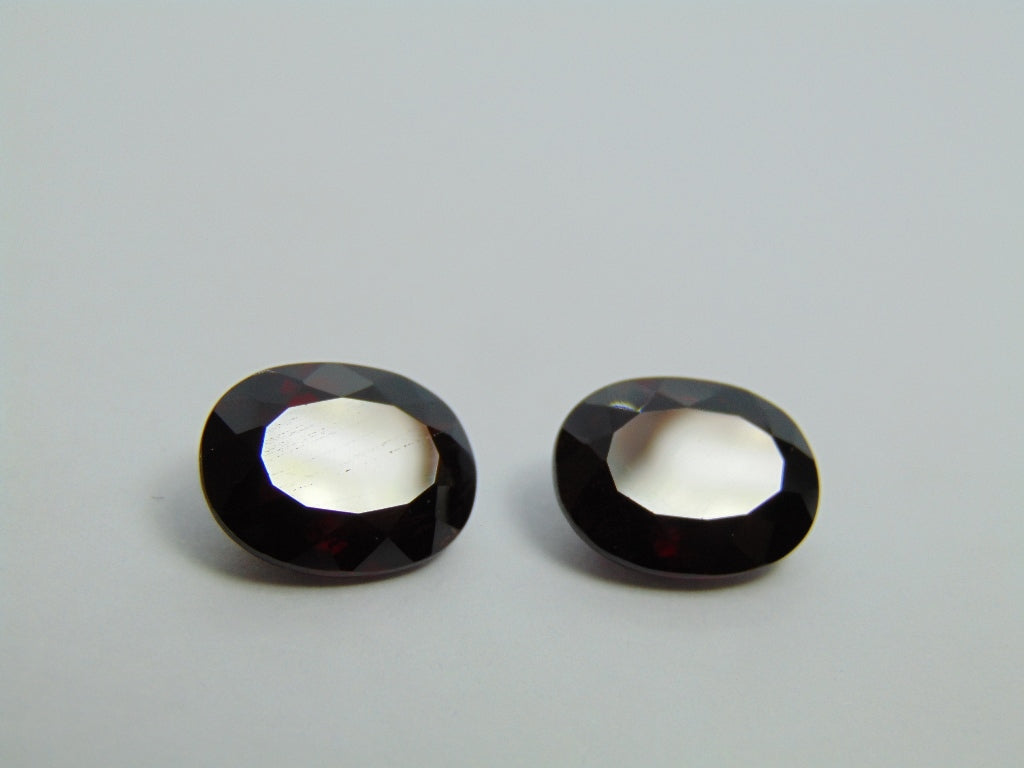 Par de Granadas 22ct 15x11mm