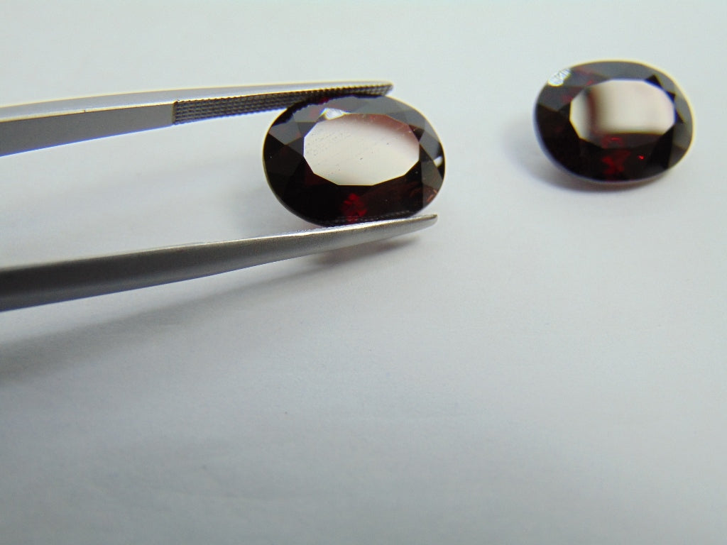 Par de Granadas 22ct 15x11mm