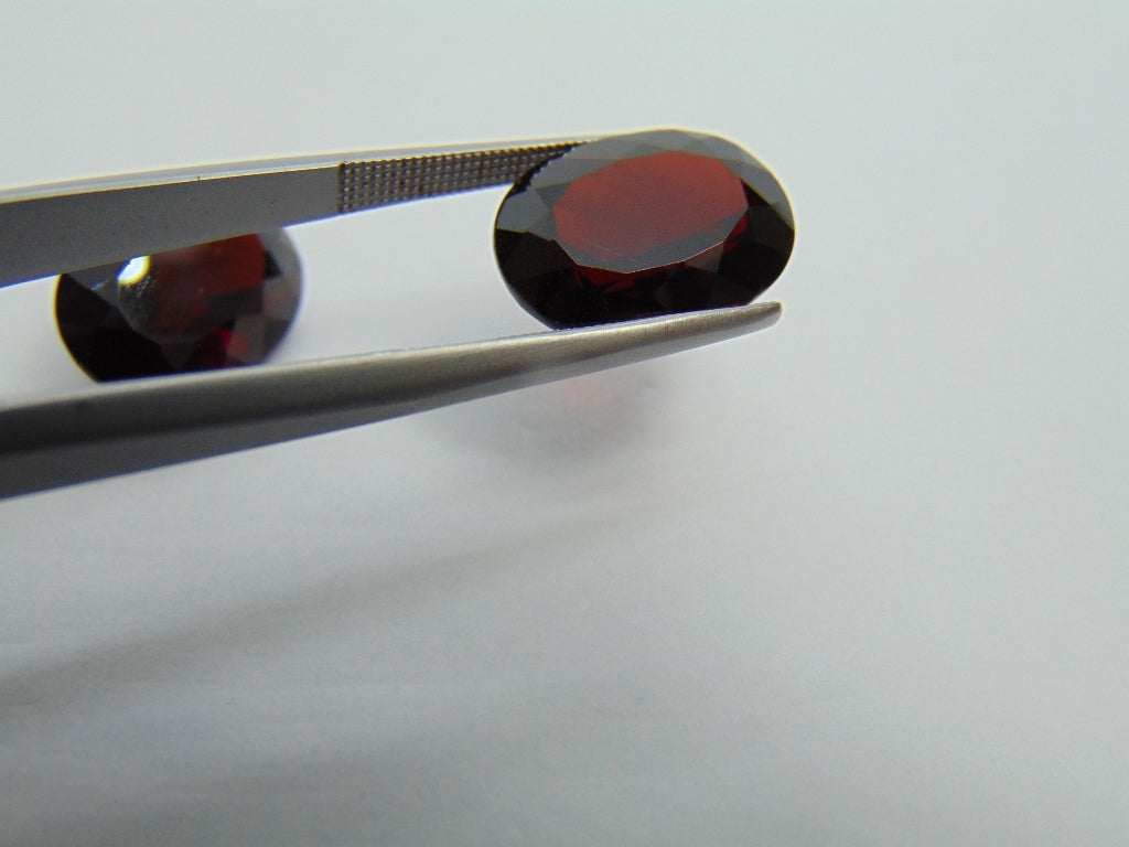 Par de Granadas 22ct 15x11mm
