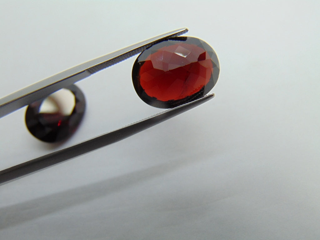 Par de Granadas 22ct 15x11mm