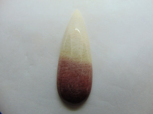 49,80ct Amazonita Bicolor 55x18mm