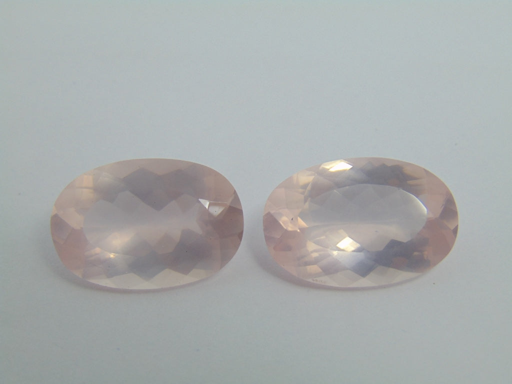 33.10cts Quartz Rose (Pair)