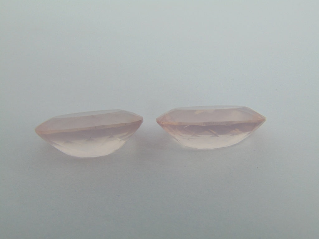 33.10cts Quartz Rose (Pair)