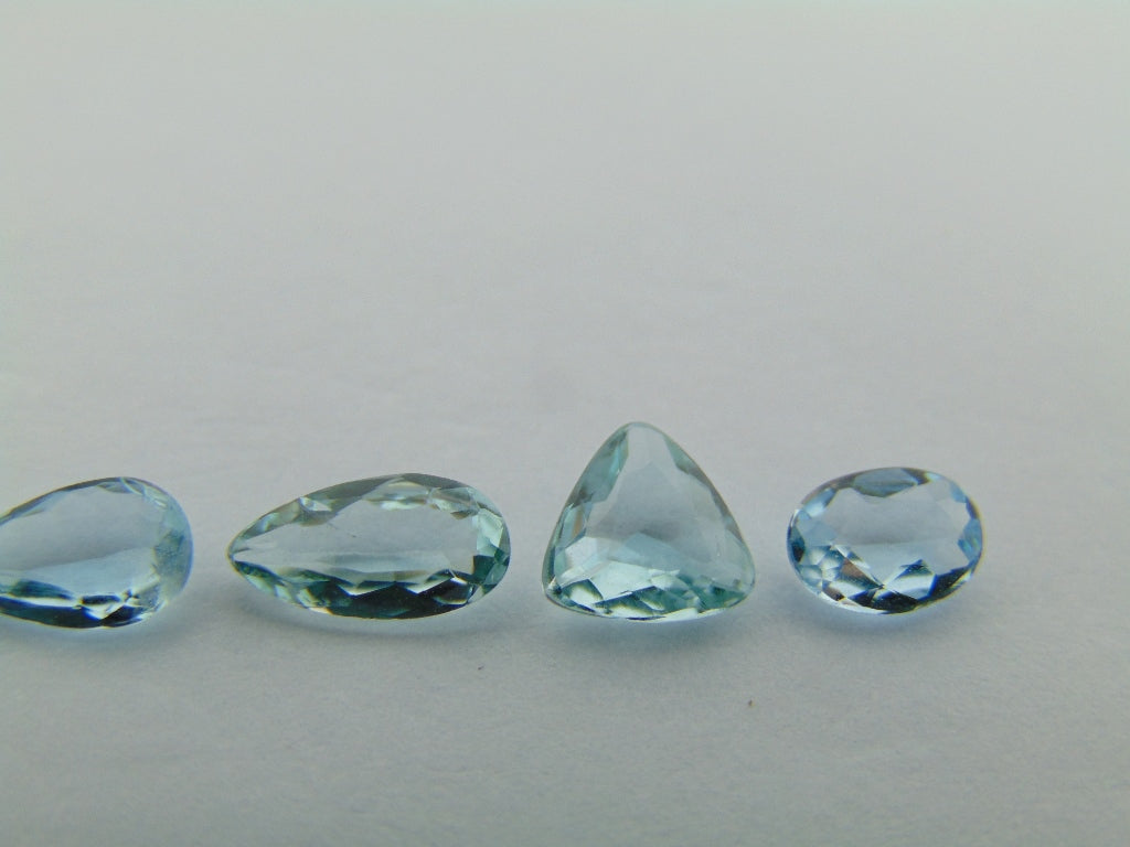 Água-marinha de 2,88 cts