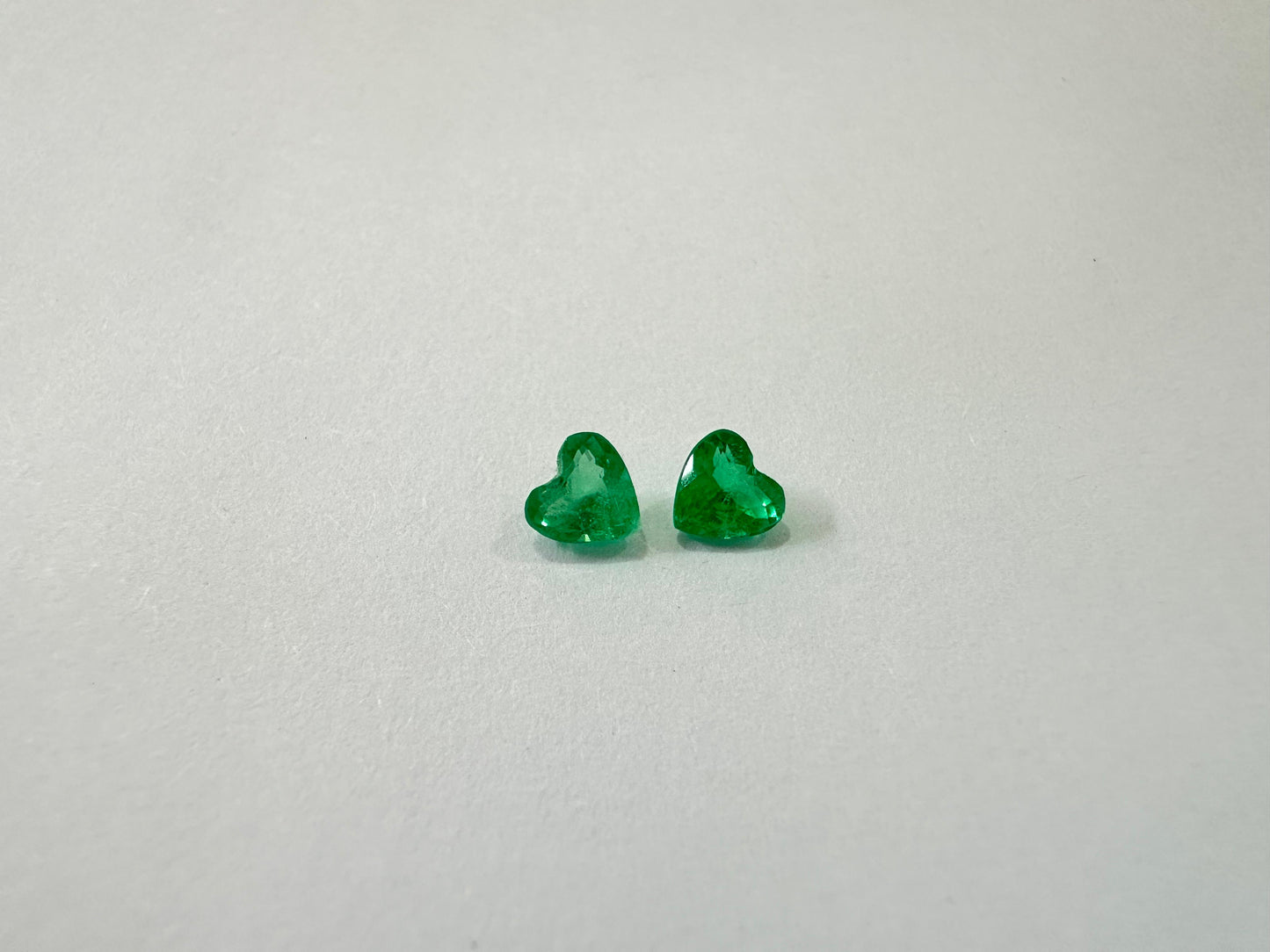 0.56ct Emerald Pair 5x4mm